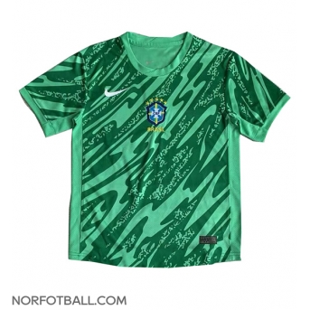 Billige Fotballdrakt Brasil Keeper Replika Hjemmedrakt Copa America 2024 Kortermet